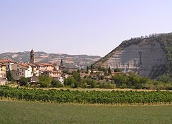 Panorama van Galeata