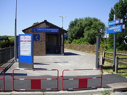 How to get to Gare de Champbenoist Poigny with public transit - About the place