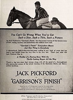 <i>Garrisons Finish</i> 1923 American film