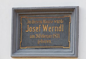 Josef Werndl: Biographie, Notes et références, Annexes