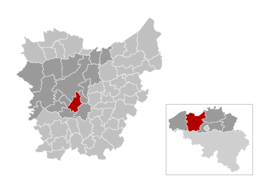 Merelbeke - Carte