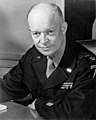 General Dwight D. Eisenhower (Vereinigte Staaten) Oberbefehlshaber der alliierten Streitkräfte in Europa