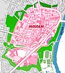 Mindener Glacis als Grüngürtel in der Stadt