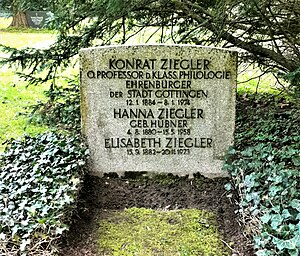 Konrat Ziegler: Leben, Ehrungen, Werk