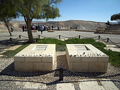 Graves of Paula and David Ben-Gurion, Midreshet Ben-Gurion