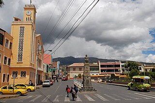 <span class="mw-page-title-main">Guano, Ecuador</span> Town in Chimborazo Province, Ecuador