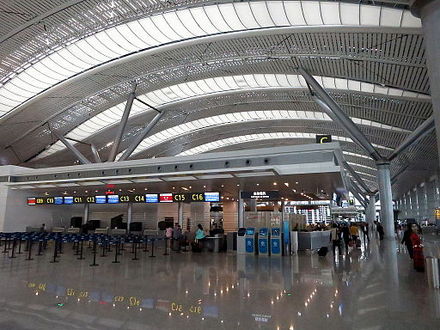 Interior of Guiyang Longdongbao International Airport