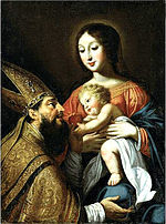 Guy François Vierge à l'enfant et st Augustiin.jpg