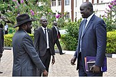 Deng mit Präsident Kiir