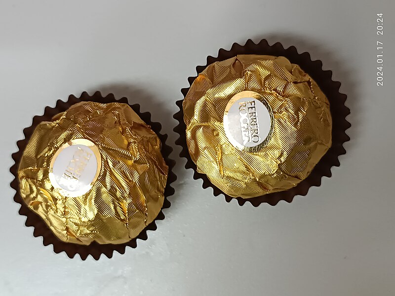 File:HK food 金莎朱古力 Ferrero Rocher chocolate balls January 2024 R12S 02.jpg