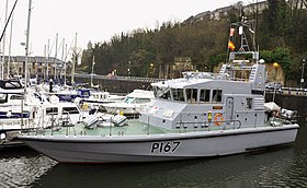 A HMS Exploit (P167) cikk szemléltető képe