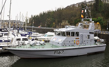 HMS Exploit originally XSV Exploit attached to the RNXS