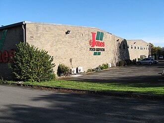 Company headquarters in Westfield, Somerset HQ of L&F Jones Holdings Ltd, Westfield, Somerset.jpg