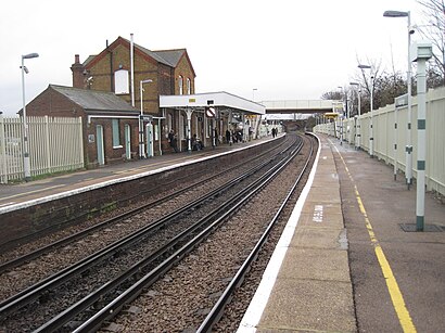 How to get to Hackbridge Station with public transport- About the place