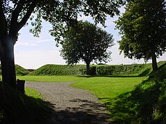 Hals Fort at the inside