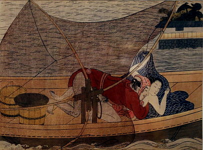 Dans la barque (v. 1770) Coll. Privée, France