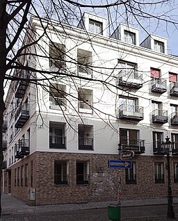 Haus Ratinger Straße 1, Seite zur Liefergasse, Düsseldorf-Altstadt