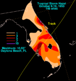 Хейзел 1953 rainfall.gif