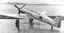 Heinkel He 100 V1 He 100 V1 na aerodrome Rostok-Marienekh.JPG