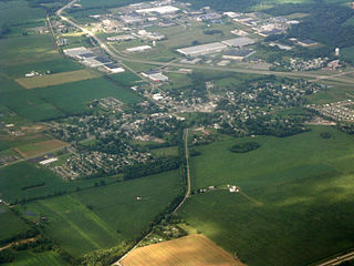 Hebron, Ohio Village in Ohio, USA