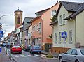 Kirchstraße und Thomaskirche von Süden