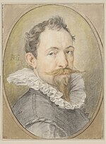 Thumbnail for File:Hendrick Goltzius - Self-Portrait, c1592-1594 - Albertina.jpg