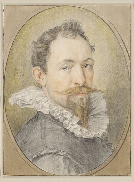 File:Hendrick Goltzius - Self-Portrait, c1592-1594 - Albertina.jpg