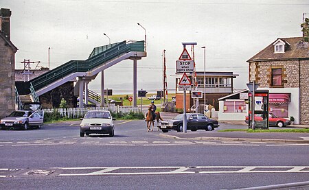 Hest Bank level crossing geograph 3672995 by Ben Brooksbank