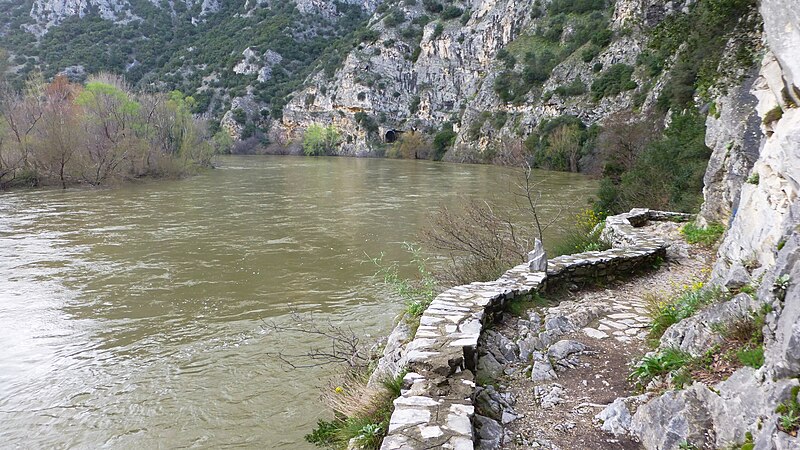 File:Hiking trail at Nestos Gorge.jpg