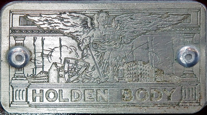 File:Holden Body's badge on a 1928 Chevrolet National tourer (8701042412) st crop.jpg