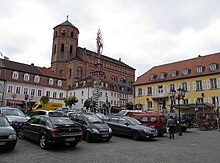 Der Marktplatz in der Homburger Altstadt