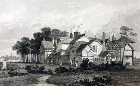 Hulme Hall c.1830