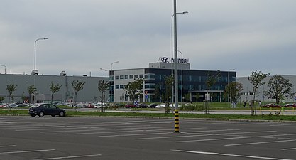 Usine Hyundai Motors.