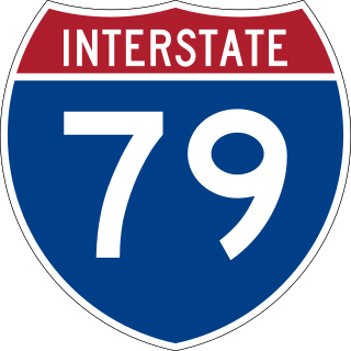<span class="mw-page-title-main">Interstate 79</span> Interstate Highway in Pennsylvania and West Virginia
