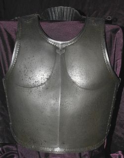 Indian steel cuirass 17th to 18th century.JPG