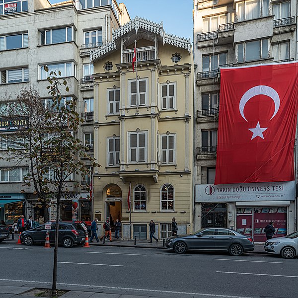 The house of Mustafa Kemal Atatürk, today the Atatürk Museum, in central Şişli.