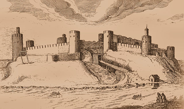 The Ivangorod Fortress in 1616