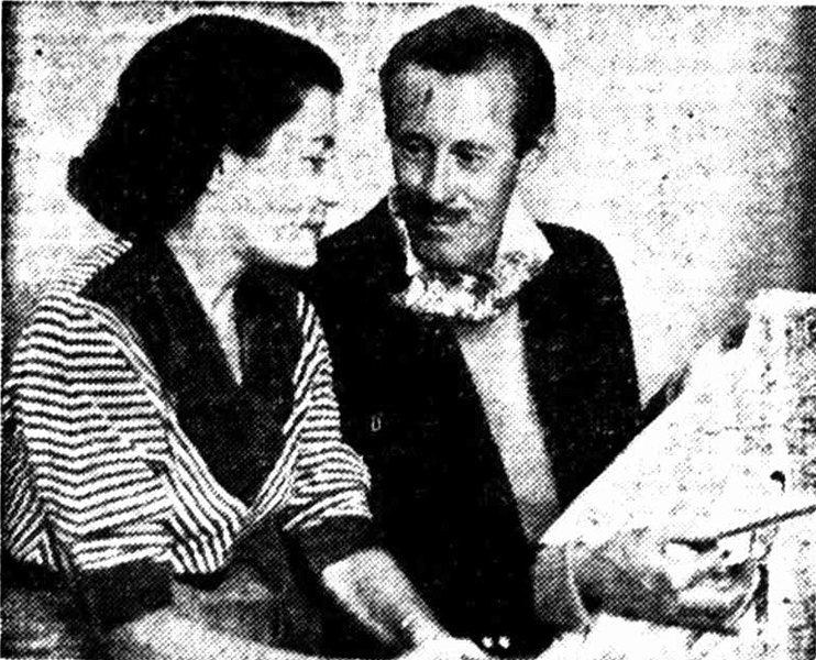 File:Ivy Hassard and John Dolby, partners in fashion design, Gold Coast, 1954.jpg