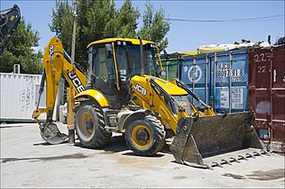 Backhoe loader Heavy equipment vehicle