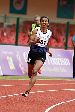 Jauna Murmu Indian Athlete In Action.jpg