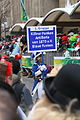 Blaue Funken eröffnen den offiziellen Rosenmontagszug 2013