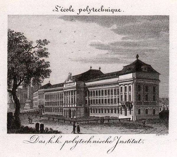 Imperial-Royal Polytechnic Institute (now TU Wien) in 1823