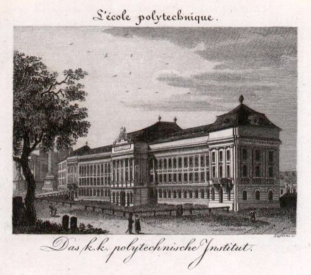 Imperial-Royal Polytechnic Institute (now TU Wien) in 1823