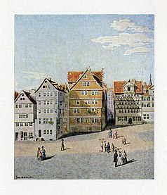 Marstaellerplatz в Касел (1844)