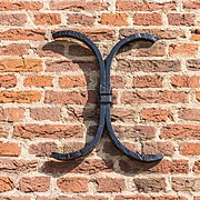 Castle Doorwerth Decorative wall anchor.