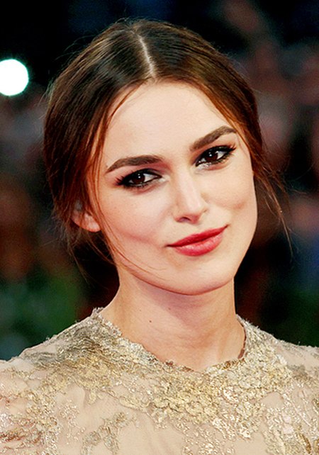 Colour photograph of Keira Knightley in 2011