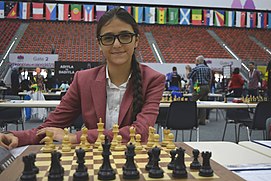Khanim Balajayeva in 2016 Baku Chess Olympiad.jpg