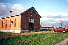 The Knick School in Darke County, Ohio in 1996