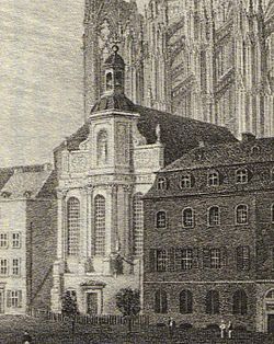 Koeln Dom + St. Johann Evangelist 1824 Ausschnitt.jpg