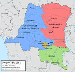 Repubblica libera del Congo - Localizzazione